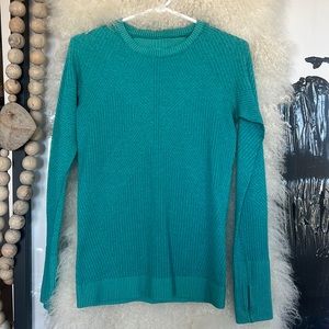 Lululemon Long Sleeve Shirt, Turquoise